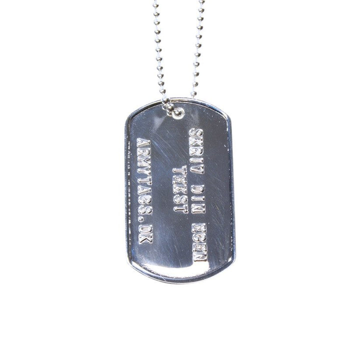 US Army Dogtag, Sølv