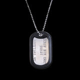 US Army Dogtag, 1 stk